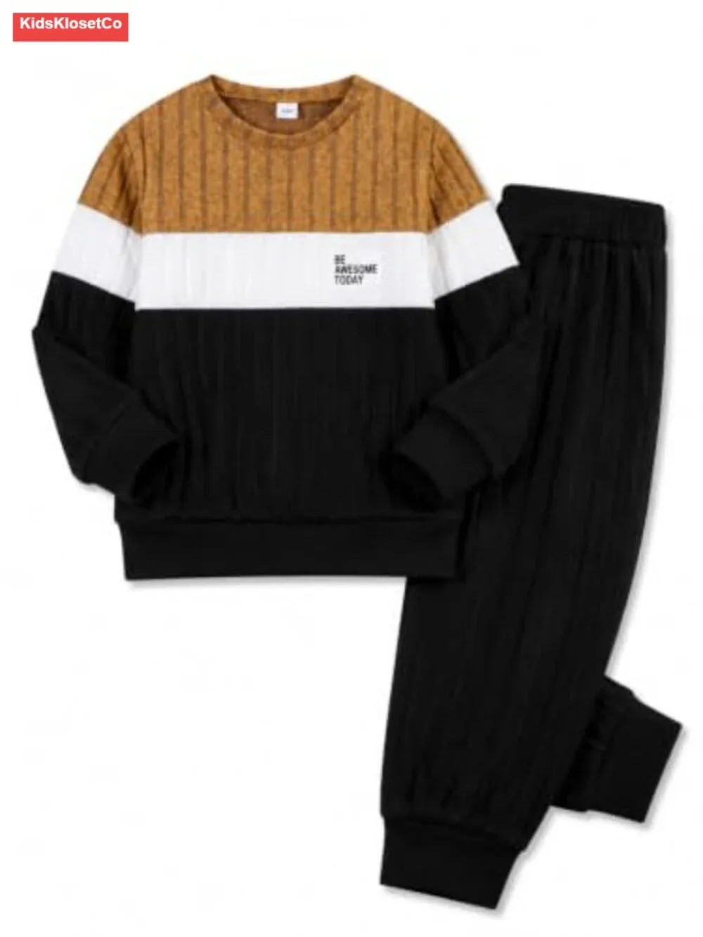 Boys 2-Piece Long Sleeve Pullover & Jogger Set